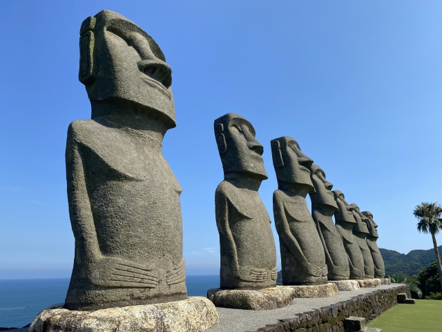 宮崎県の風景：モアイ